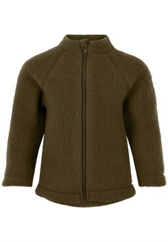 Mikk-Line merino uld Cardigan - Beech